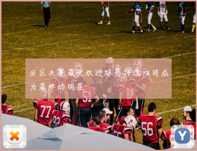 分区决赛最受欢迎球员评选谁将成为最终的明星